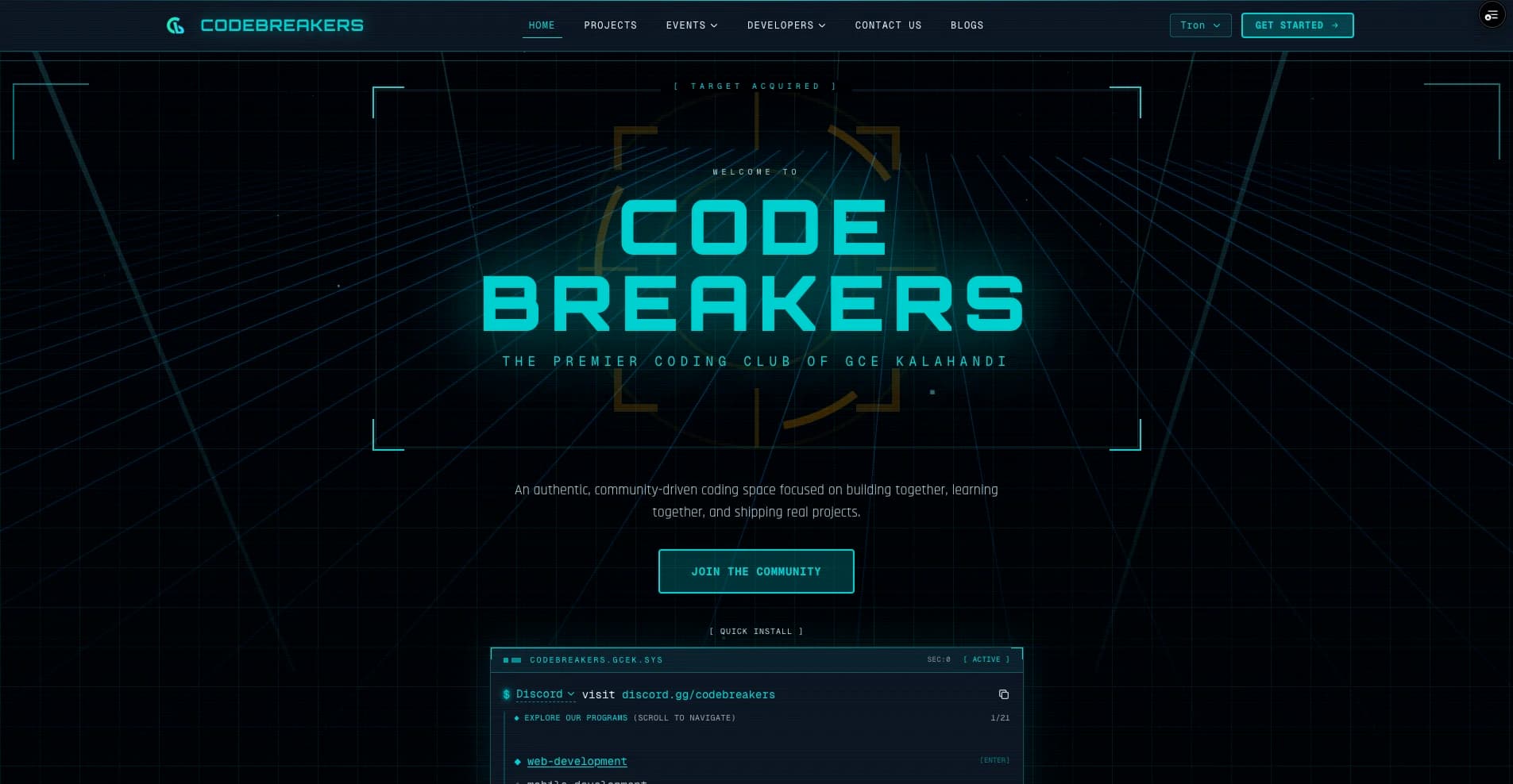 CODEBREAKERS WEBSITE
