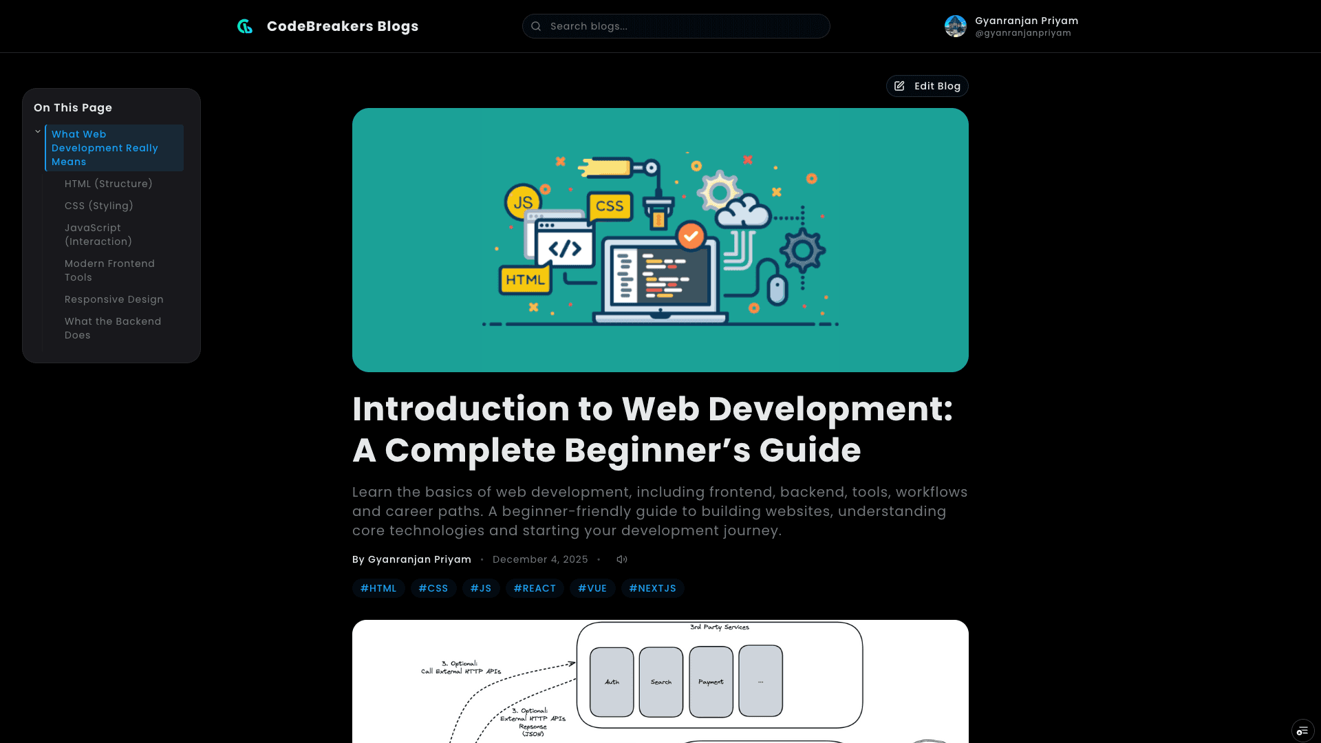 CODEBREAKERS BLOG screenshot 2